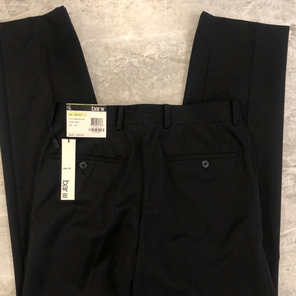 Men’s Bar III slim fit dress pants